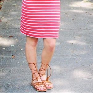 Lace up sandals